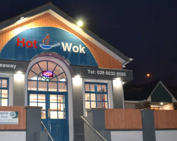 Hot Wok Takeaway Enniskillen - External